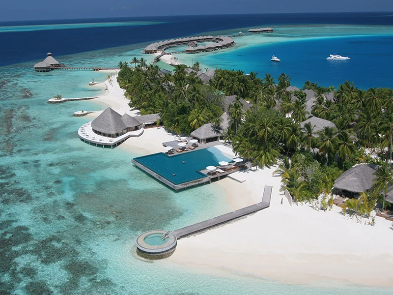 Huvafen Fushi nas Maldivas para lua de mel