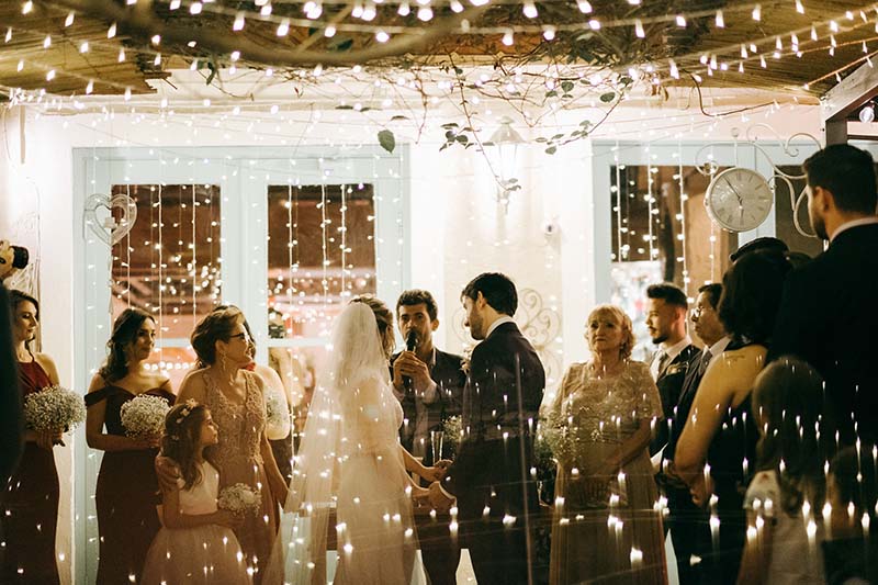 cerimônia casamento romântico Luciane e João