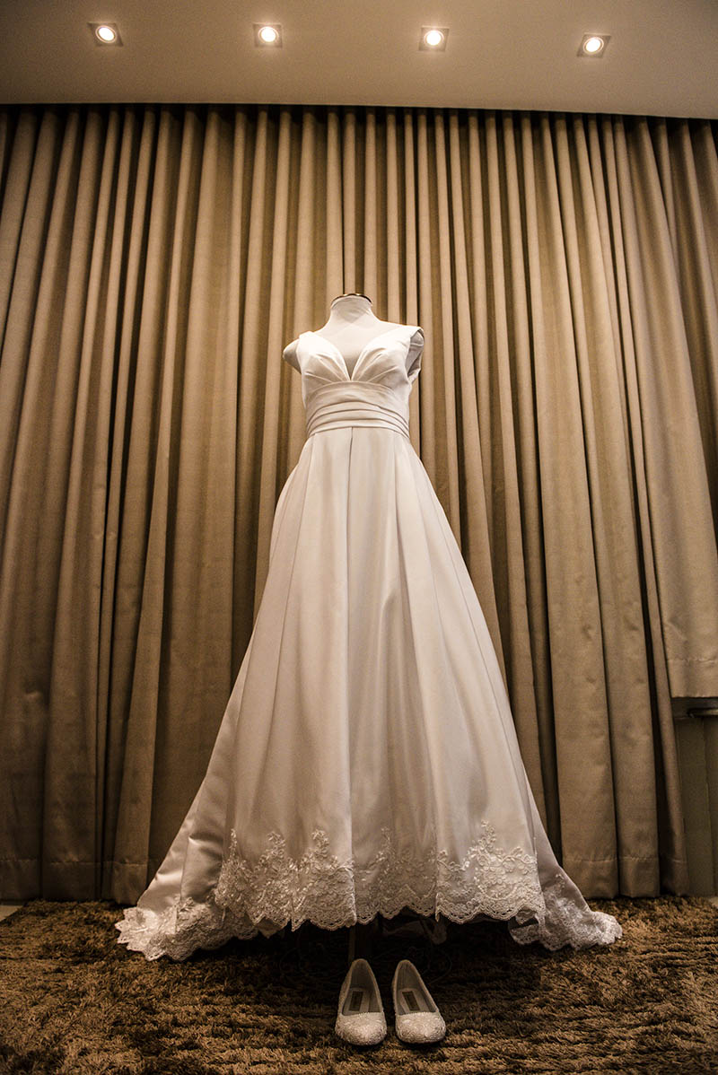 Vestido de noiva de Maria Amélia - casamento real