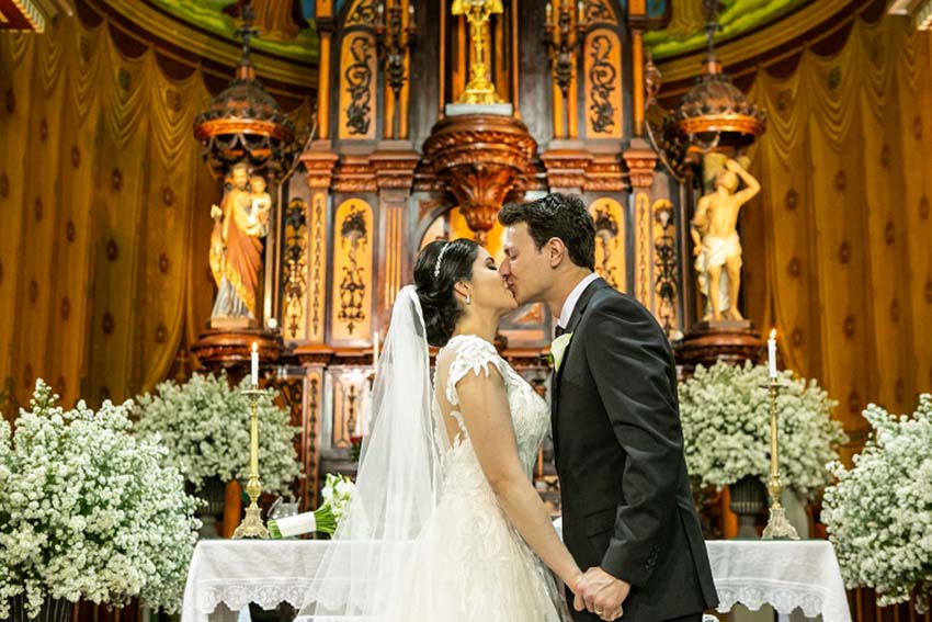 fotos do casamento clássico Marina e Bruno