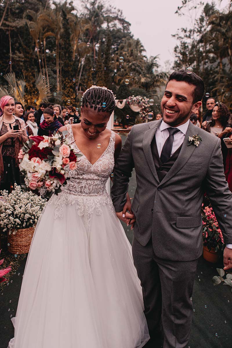 pedido de casamento floral Paula e Gustavo