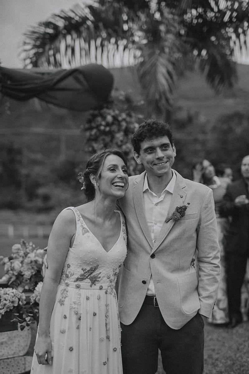 Cerimônia do casamento rural Rafaela e Felipe