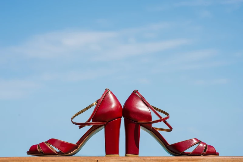 sapatos para noivas coloridos