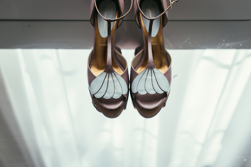 sapatos para noivas coloridos