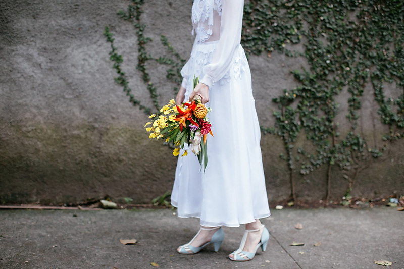 sapatos para noivas coloridos