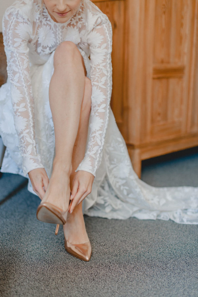 sapatos para noivas coloridos