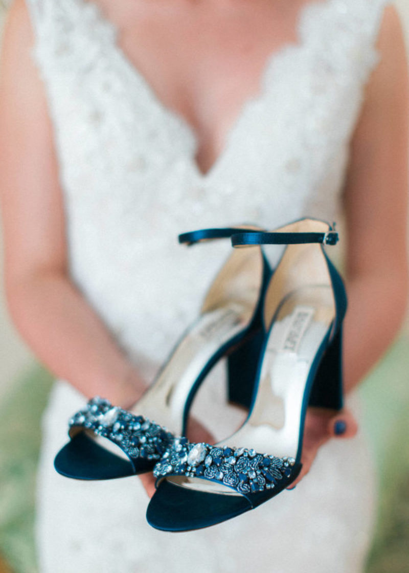 sapatos para noivas coloridos