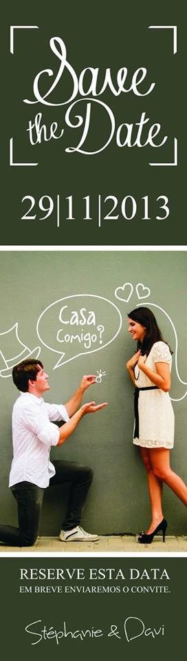 Save the date criativo