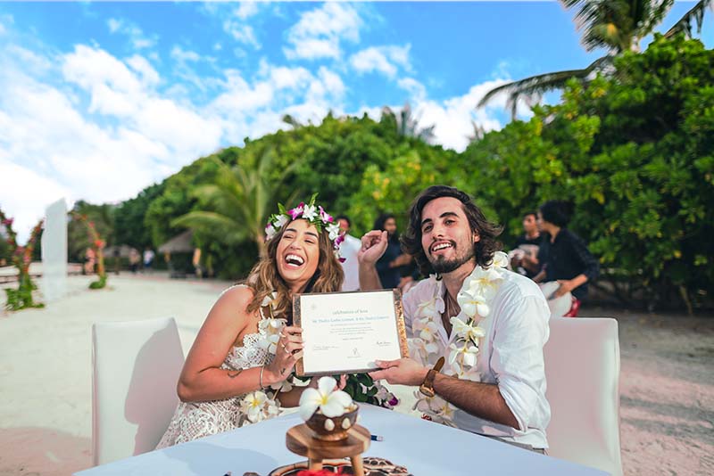 Casamento nas Ilhas Maldivas: paisagens deslumbrantes