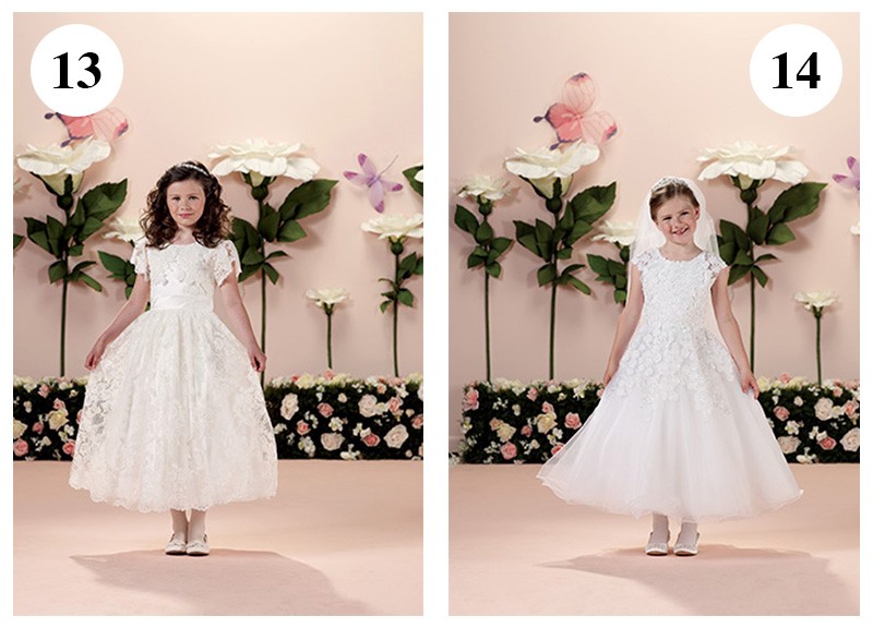 Vestido com mangas e rendas by Tutti Sposa-Vestido com flores aplicadas by Tutti Sposa