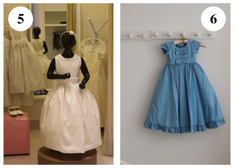 Vestido com saia rodada e cintura marcada by Black Tie-Vestido azul com detalhes na barra by Marie Lafayette