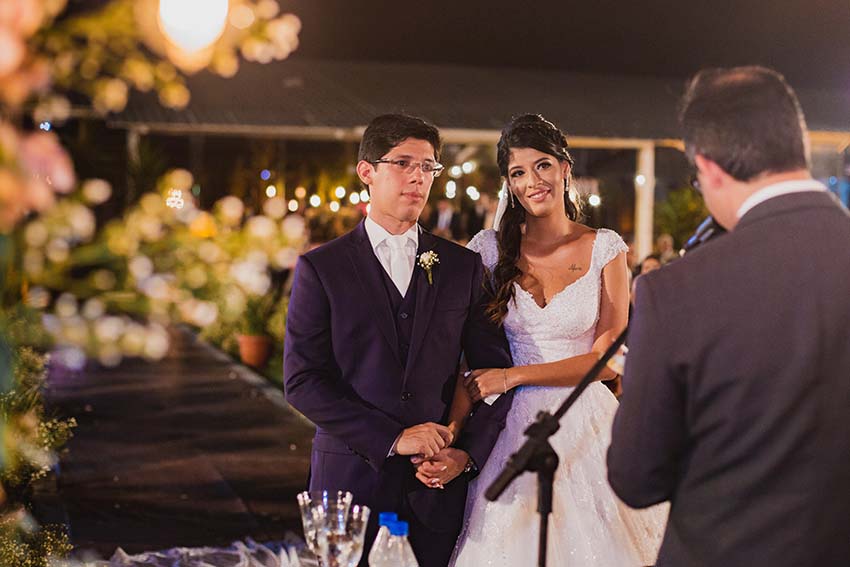 casamento real Virgínia e Kerverson cerimônia