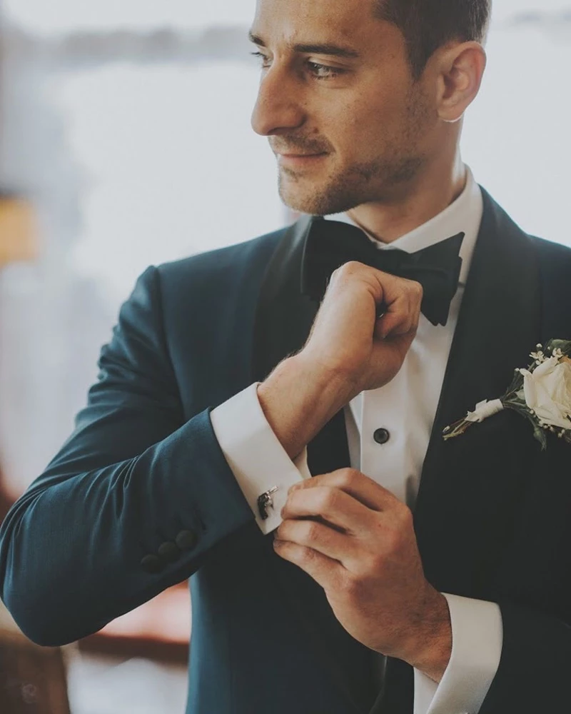 formatos de abotoadura para noivos