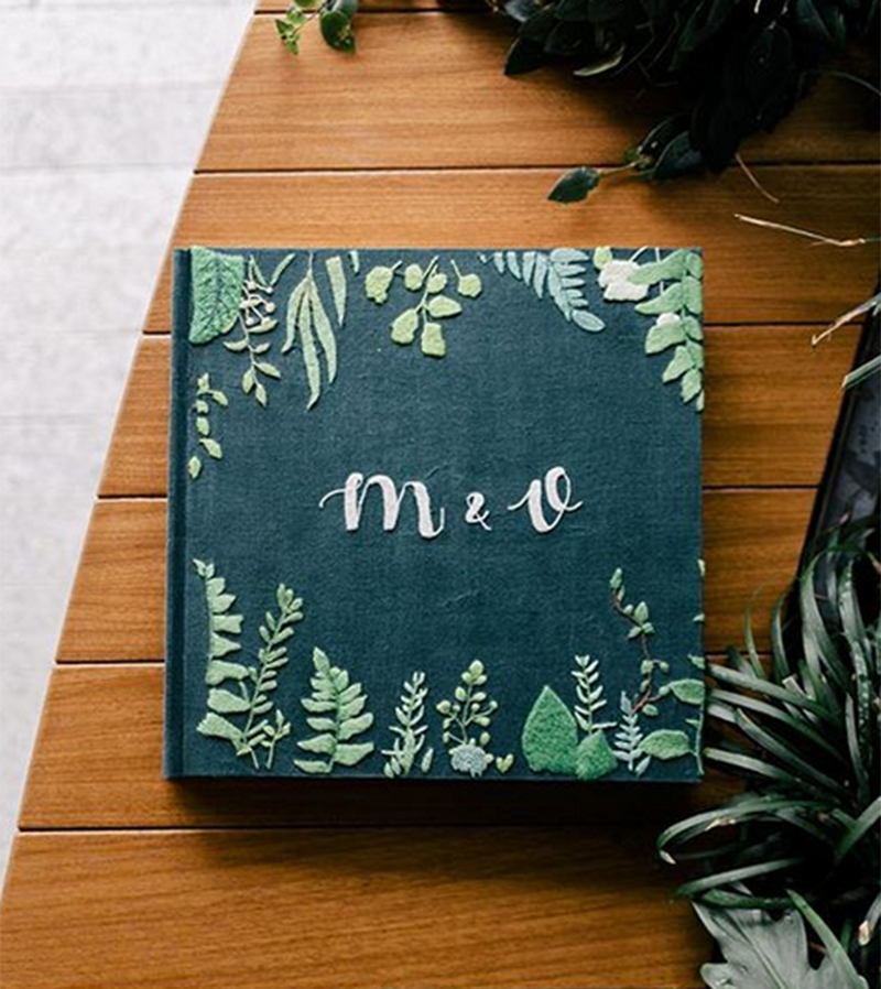 album de foto feito a mao