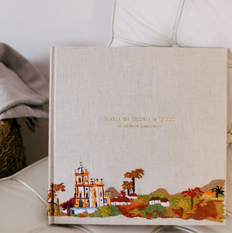 album de foto feito a mao