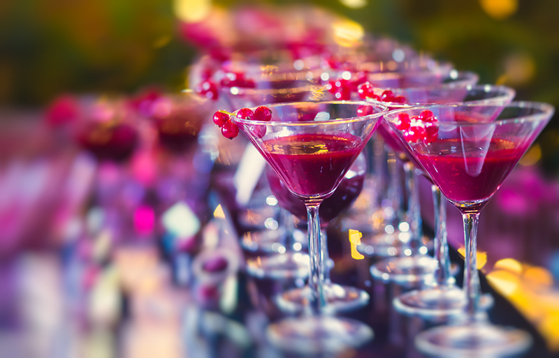 bebidas para casamento