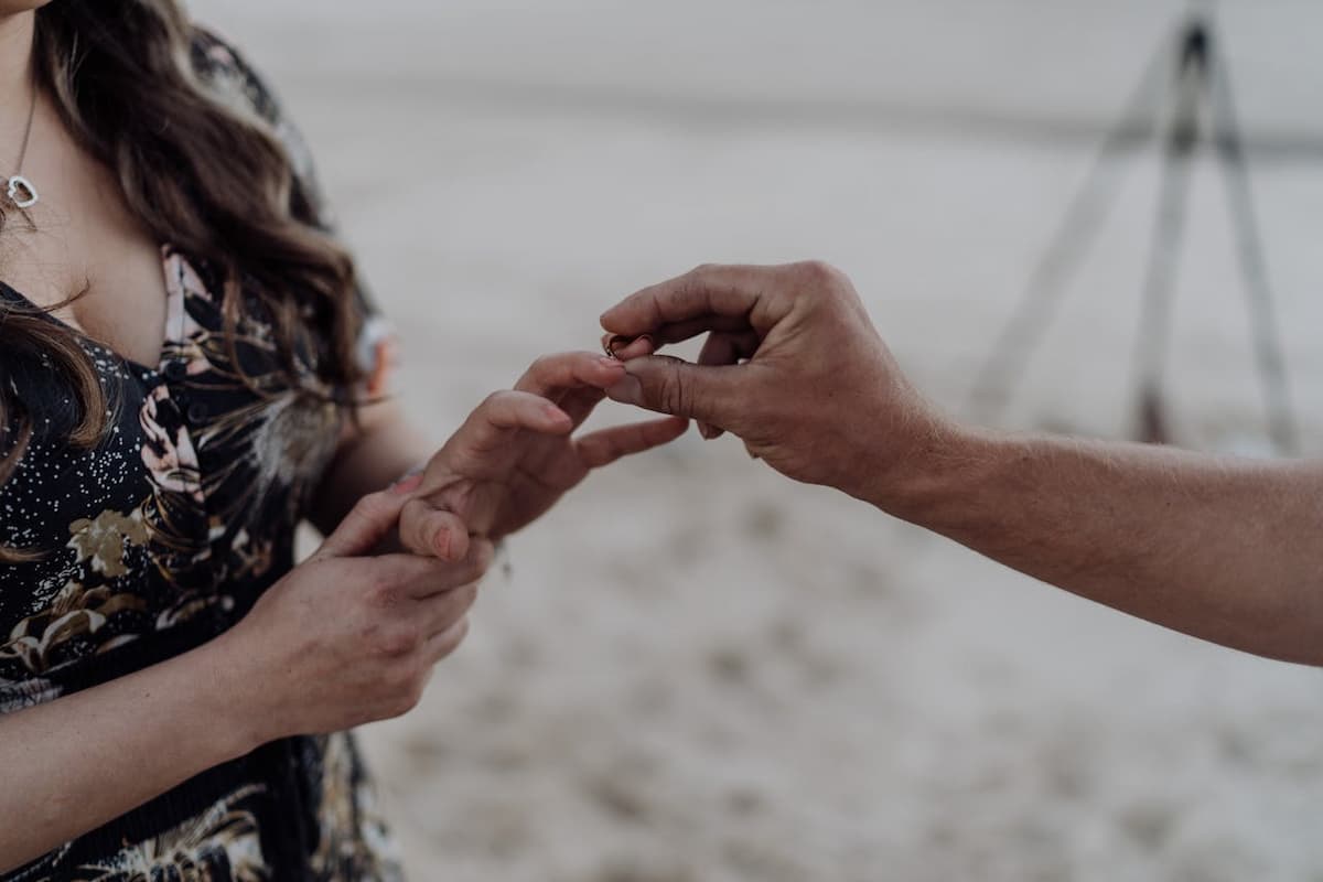 Renovação de votos nas bodas de estanho