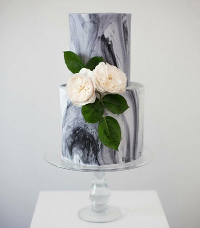 bolo de casamento branco