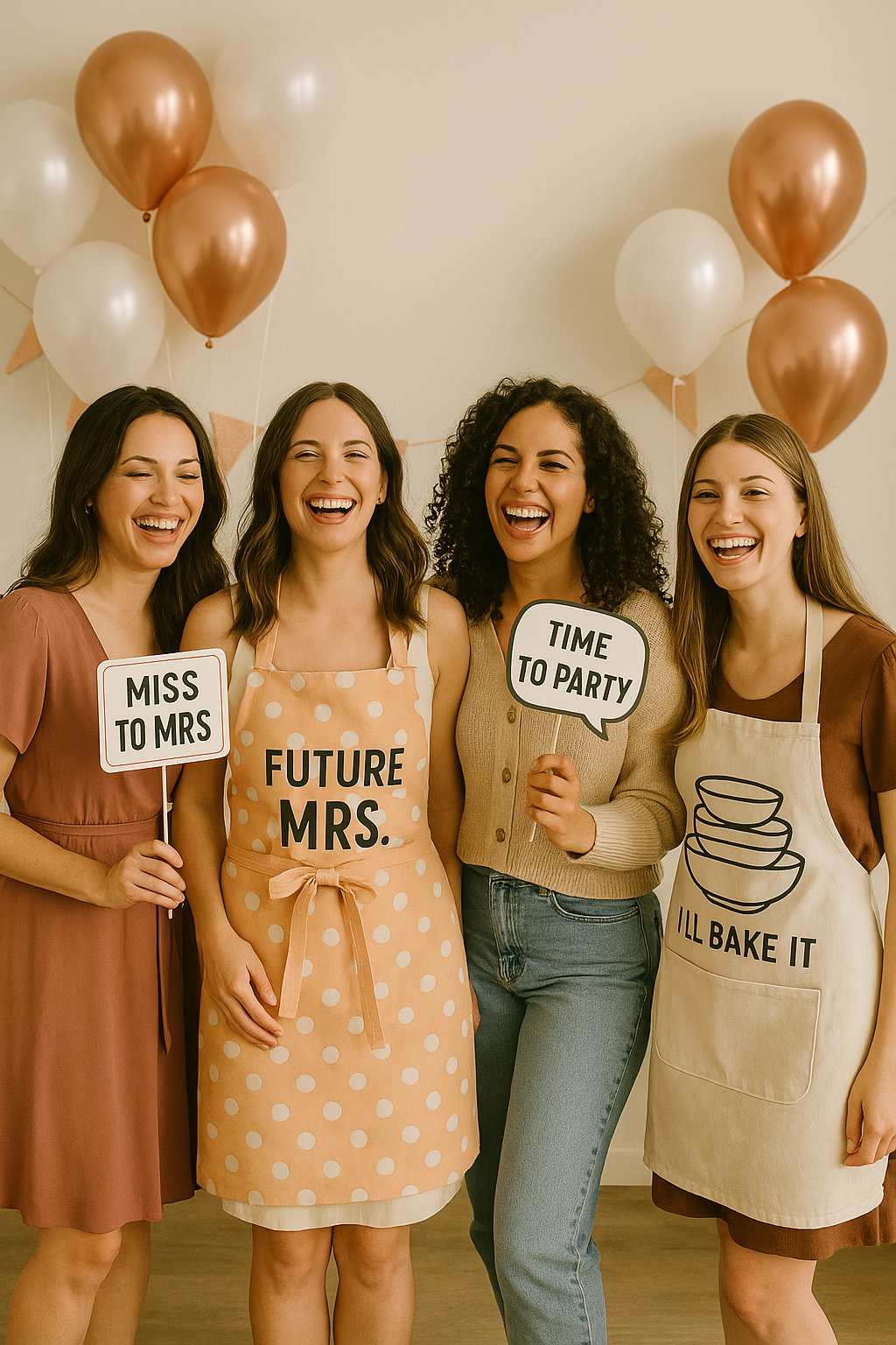 lista de chá de panela: convidadas se divertindo nas brincadeiras do chá