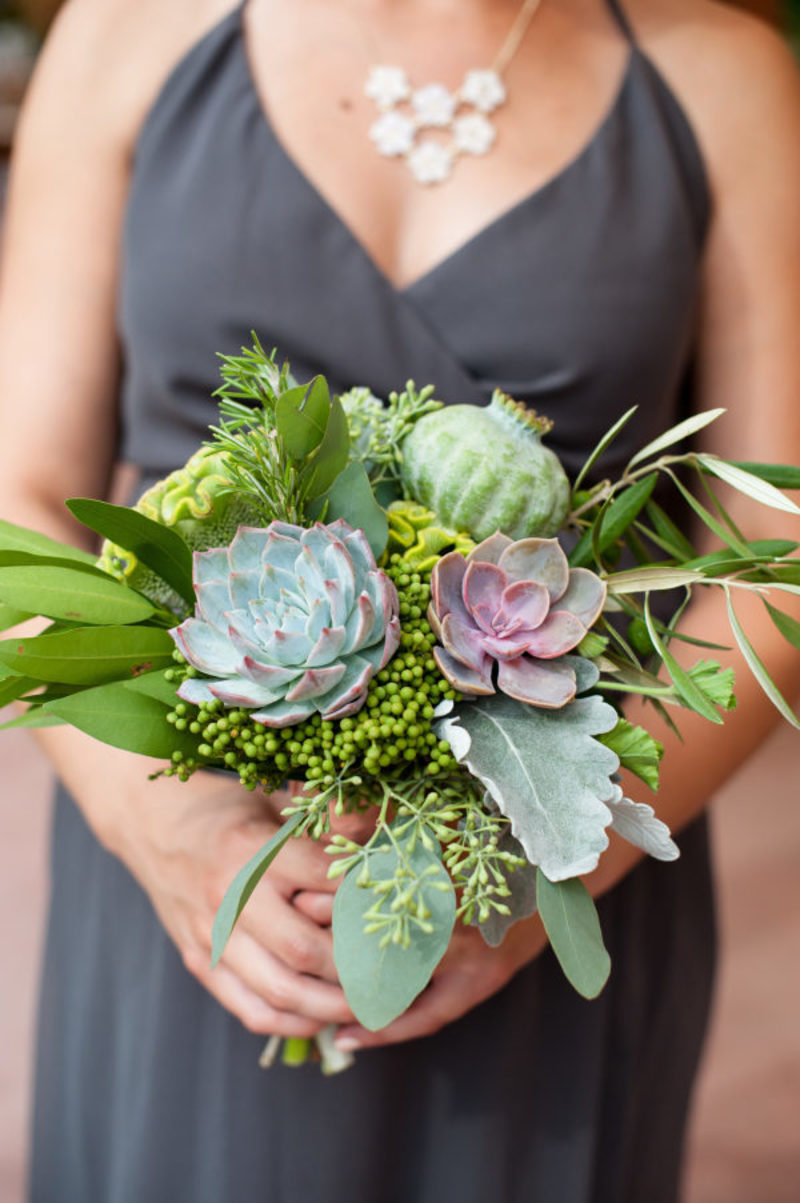 buquês de suculenta