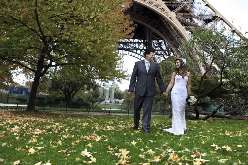 carimonia de casamento em PARIS