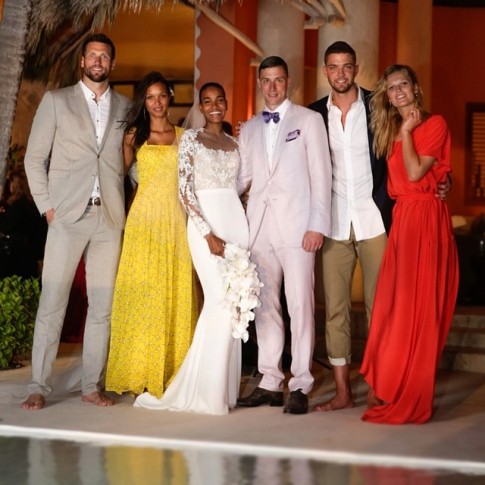 casamento-celebridade-arlenis-sosa-e-donnie-mcgrath-padrinhos