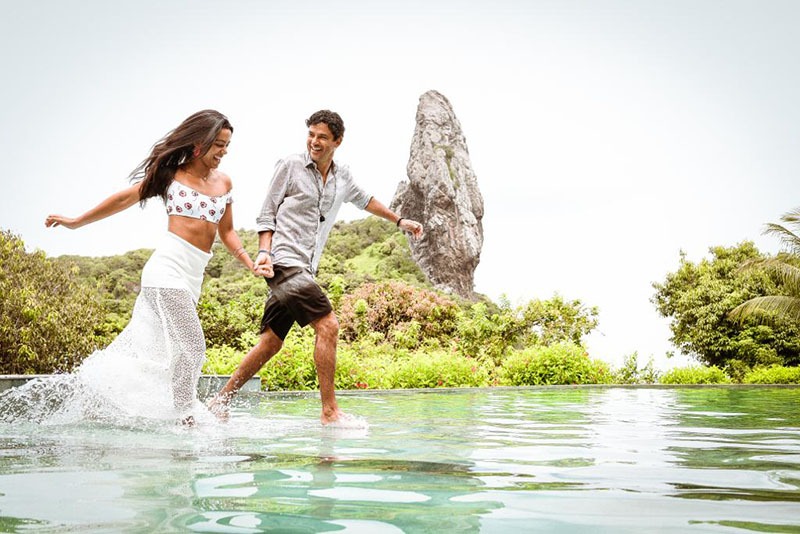 pré-wedding do casamento Jorge Vercillo e Martha Suarez em Fernando de Noronha