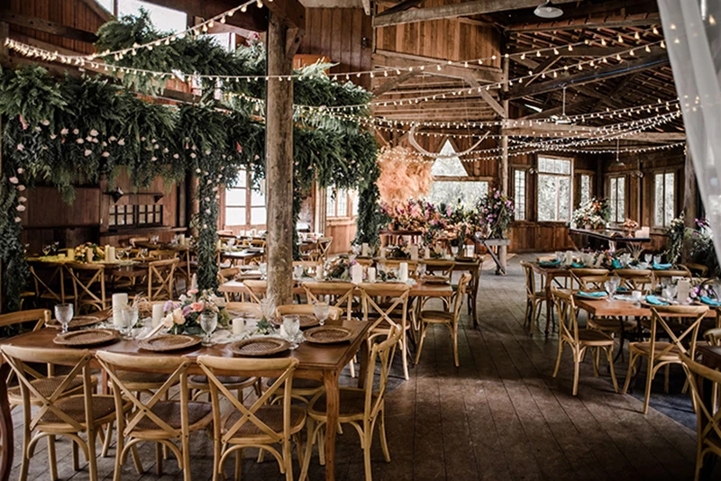 Cerimônia folk ao ar livre Marcela Taís e Samuel