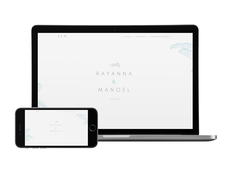 Site de casamento personalizado iCasei - casamento real ao ar livre Rayanna e Manoel