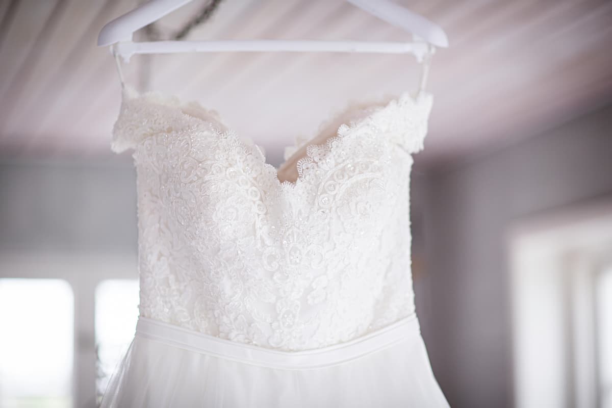 vestido de noiva guardado após o casamento
