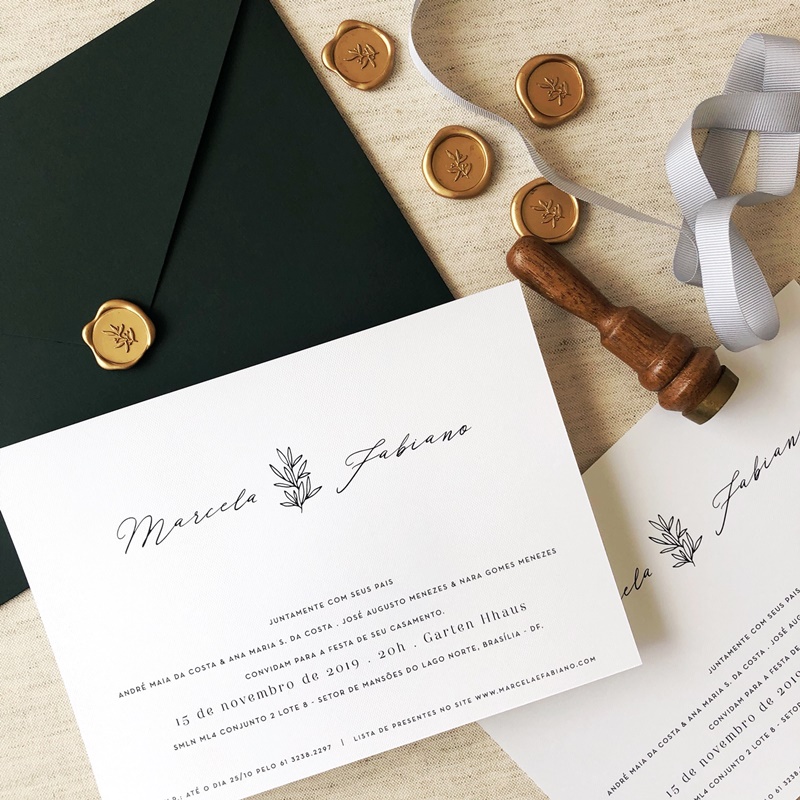convites de casamento