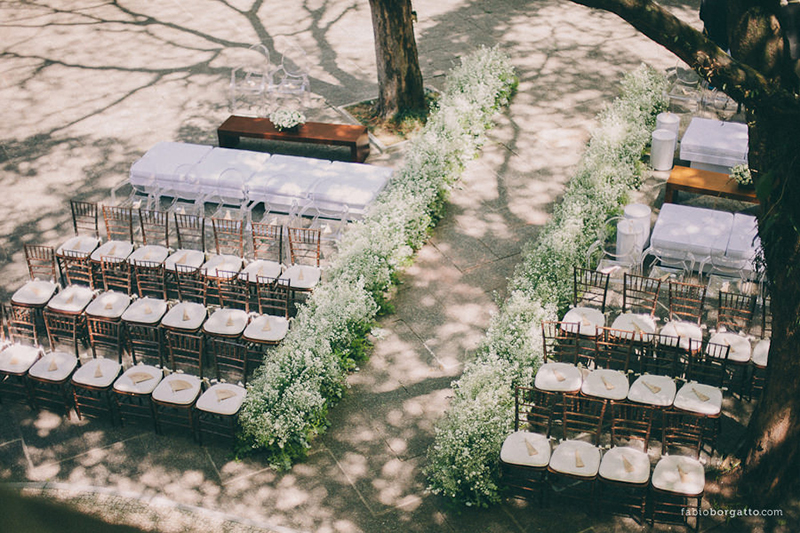cores para casamento em decoração moderna