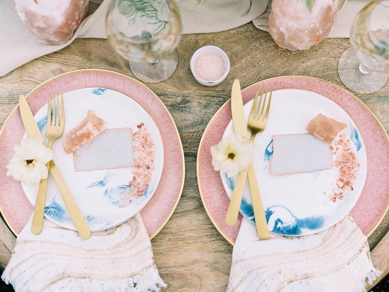 decoração-de-casamento-rosé-e-azul