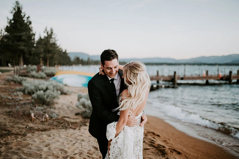 destination wedding na Califórnia às margens do Lake Tahoe