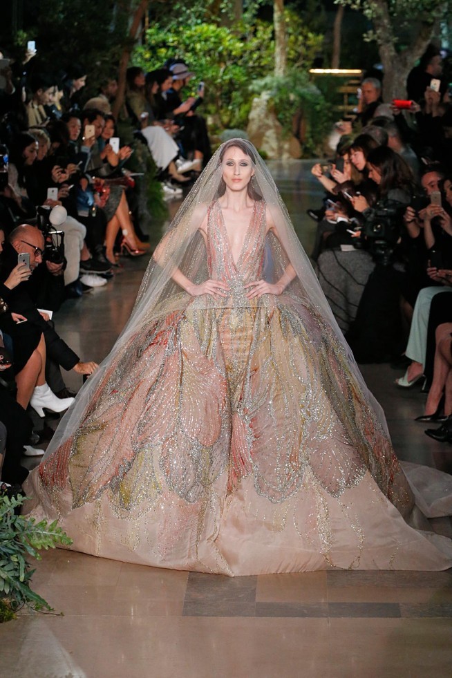 Elie Saab Alta Costura Paris 2015 Vestido Noiva Elie Saab Alta Costura Paris 2015 Vestido Noiva