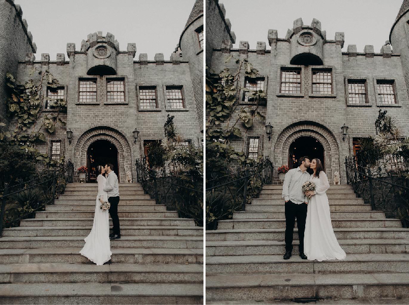 Foto do elopement wedding Tatiane e Marlon