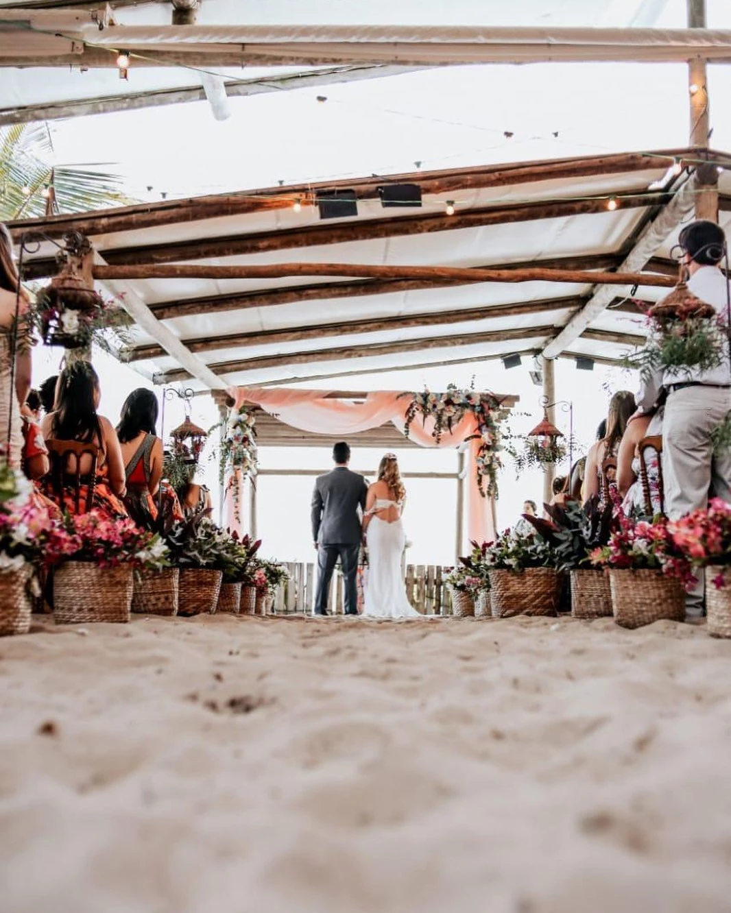 espaço para casamento na praia