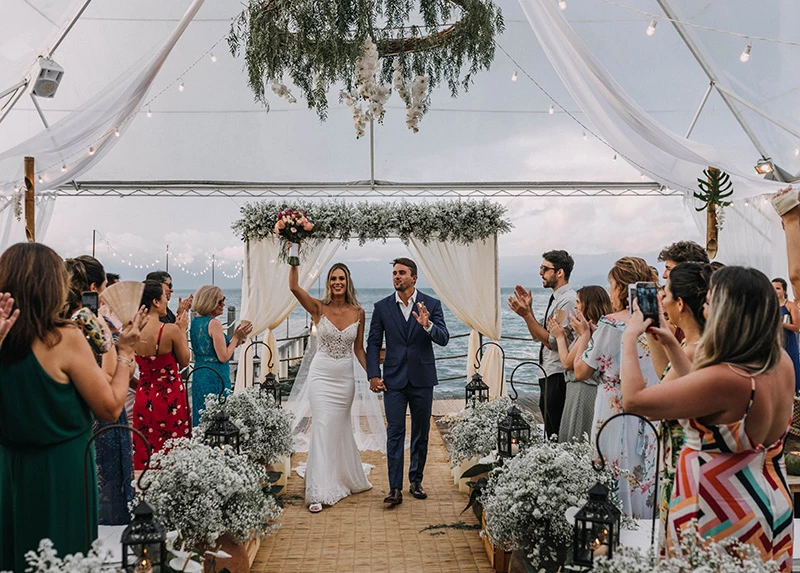 espaços para casamento na praia