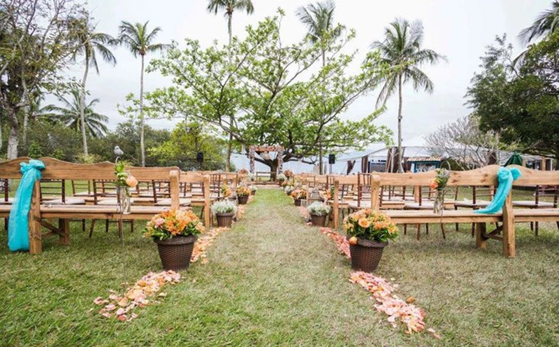 espaços para casamento na praia
