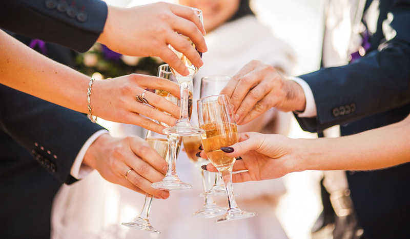 espumantes e vinhos para casamento