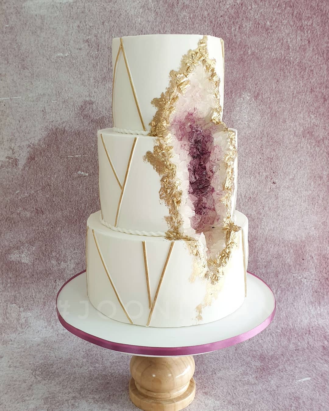 bolo geode cake inspiração 18