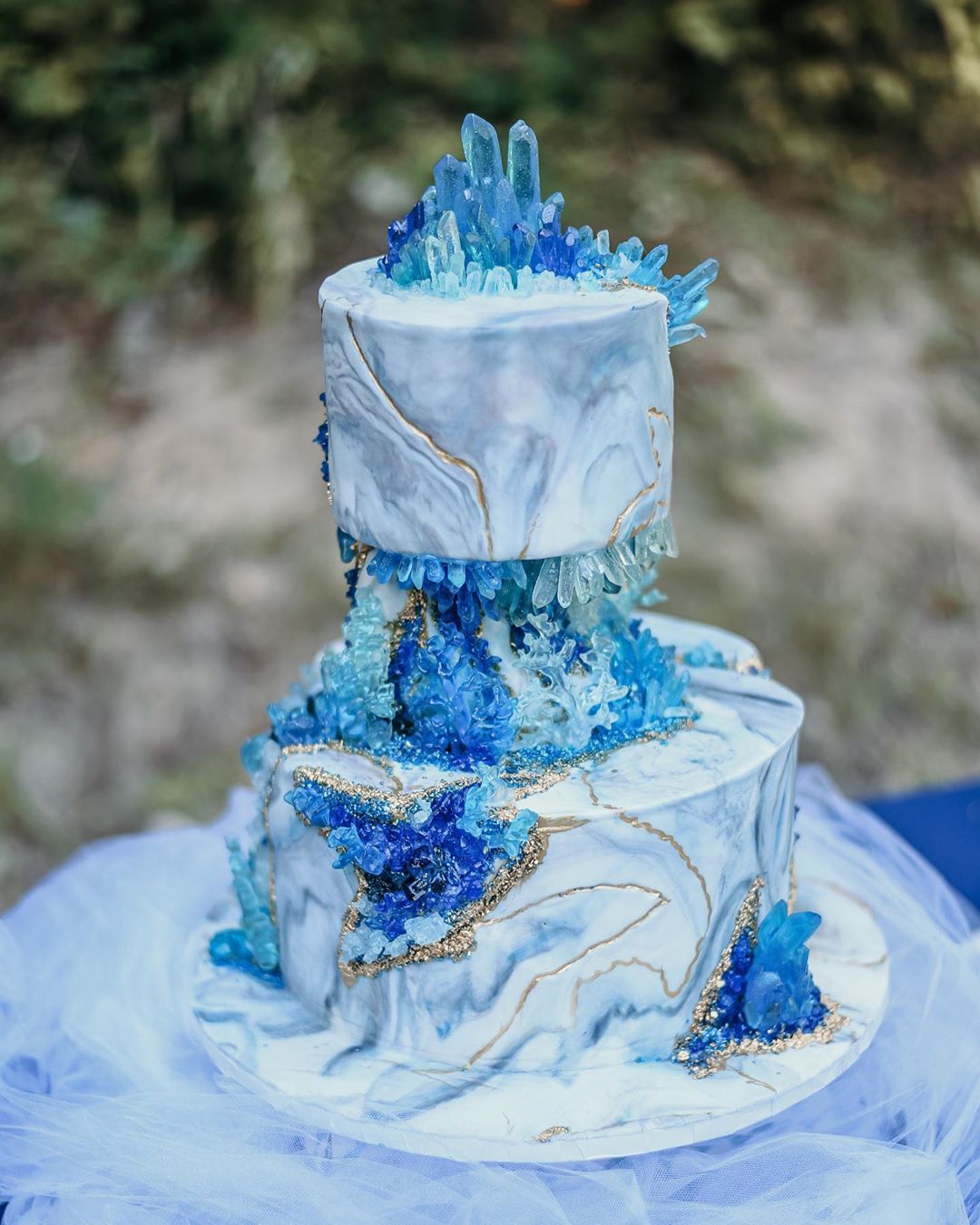 bolo geode cake inspiração 19