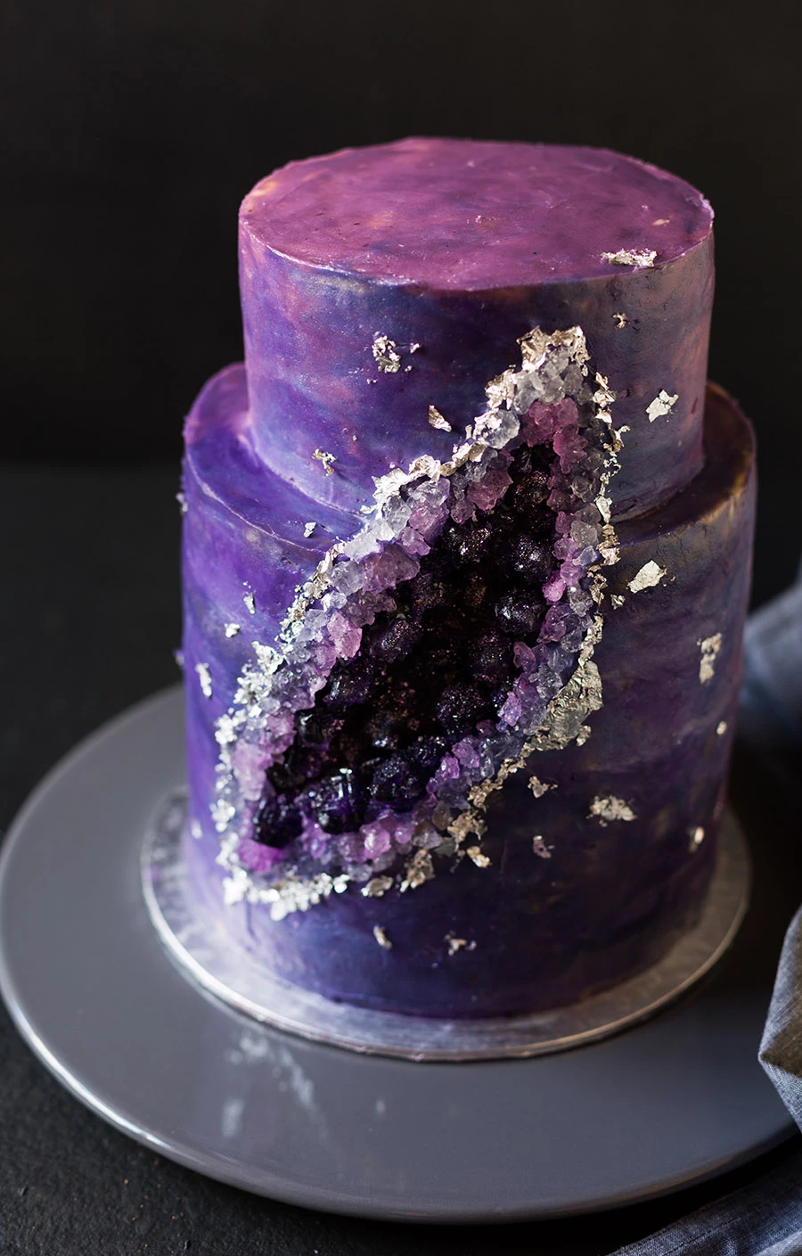 bolo geode cake inspiração 2