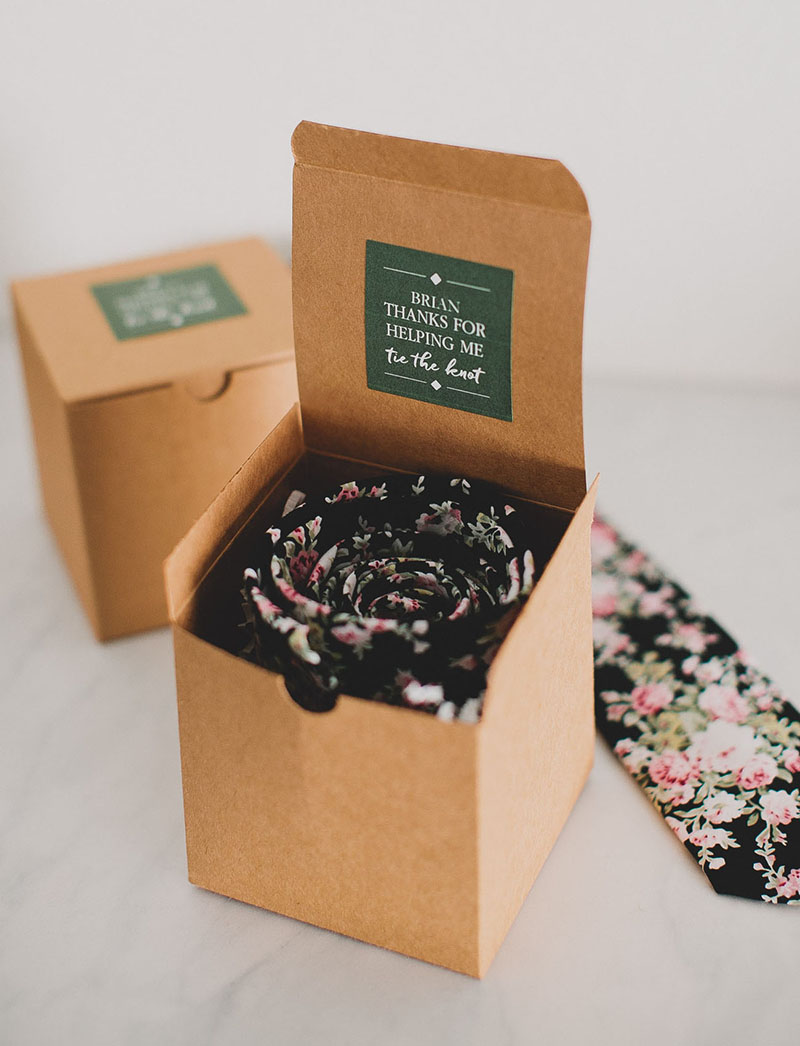 gravatas para padrinhos