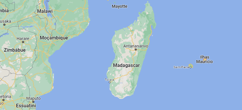 Mapa: onde ficam as Ilhas Maurício para lua de mel