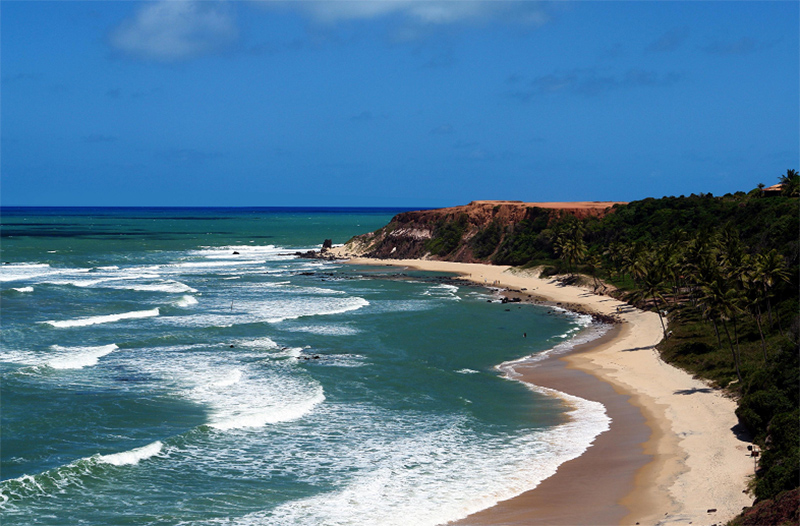 lua de mel no Nordeste na Praia da Pipa
