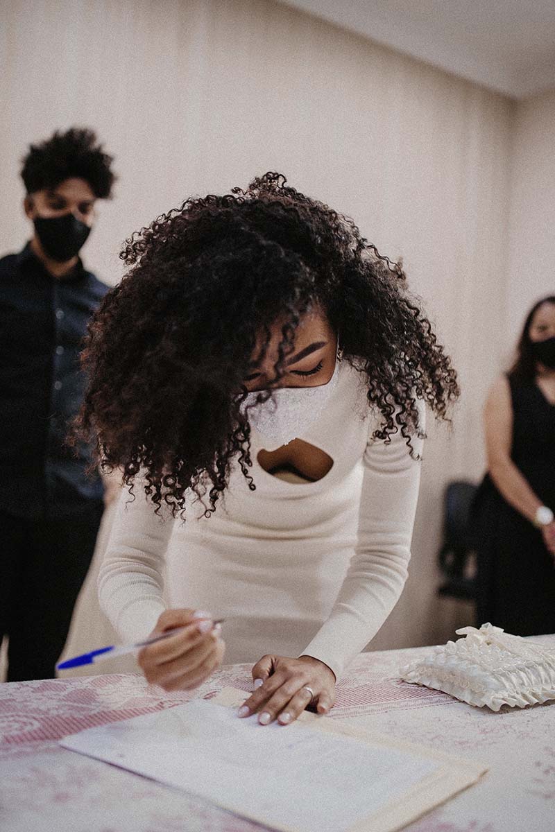 casamento civil maju silva e kaique costa