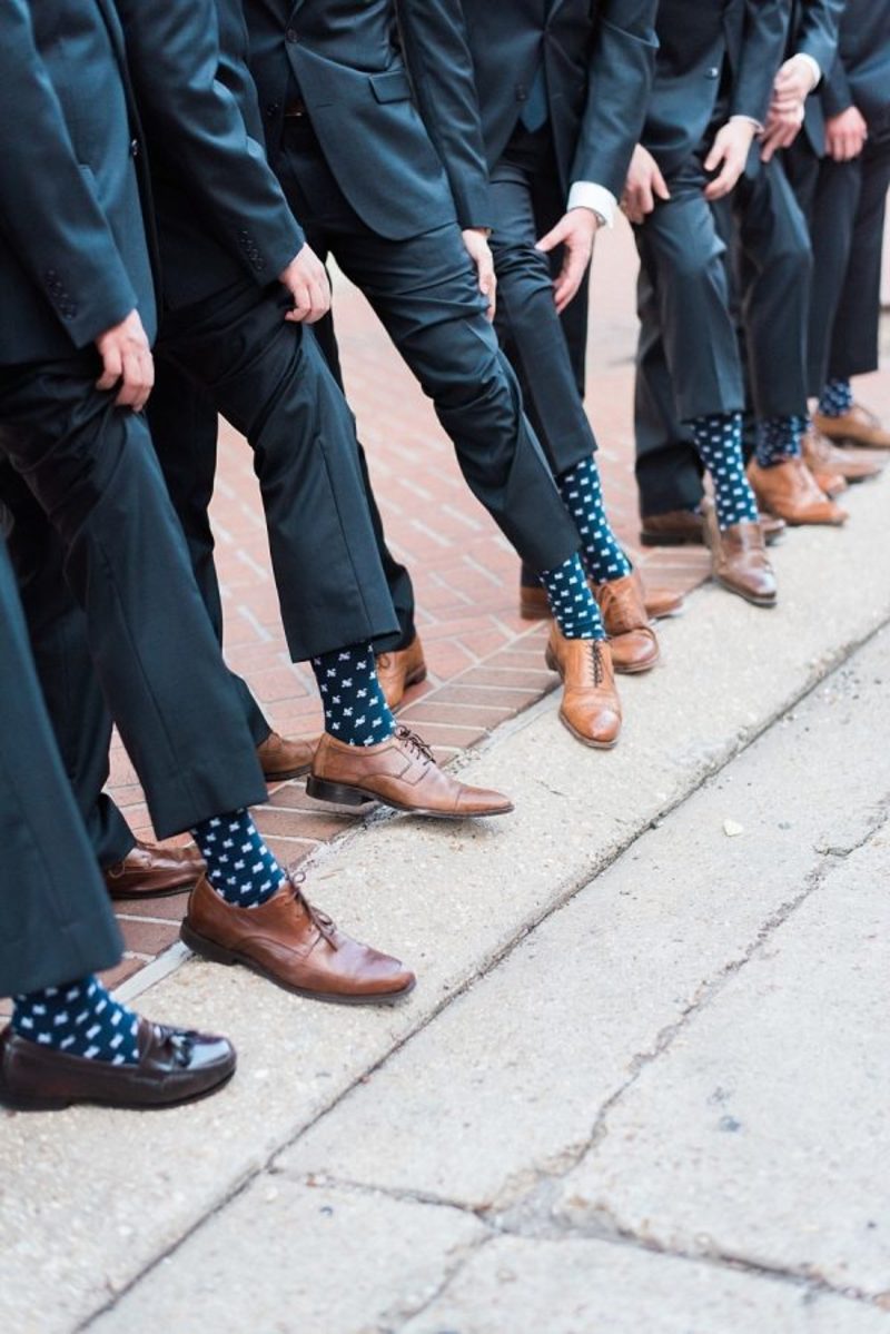 meias e gravatas para padrinhos