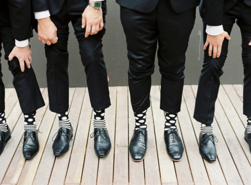 meias e gravatas para padrinhos