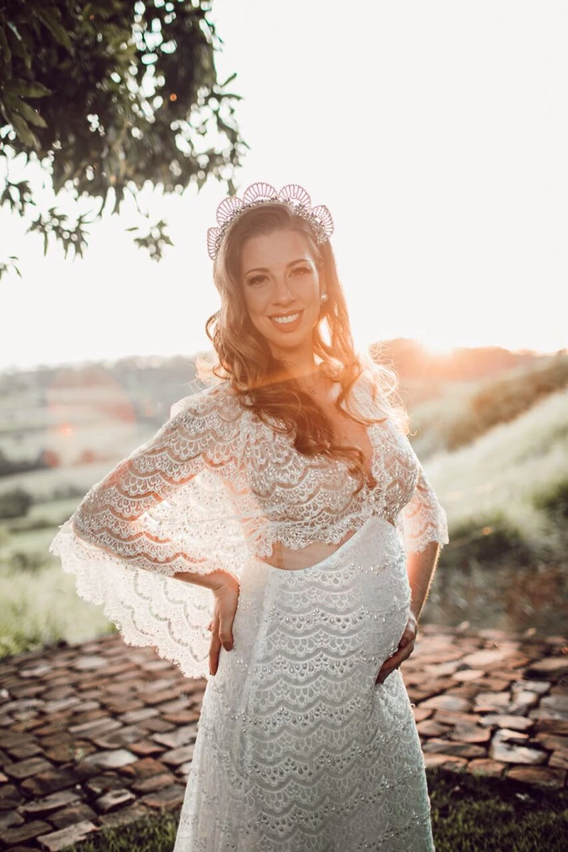 maquiagem e cuidados de beleza para noiva grávida